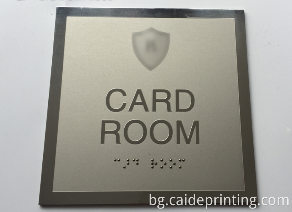 braille card
